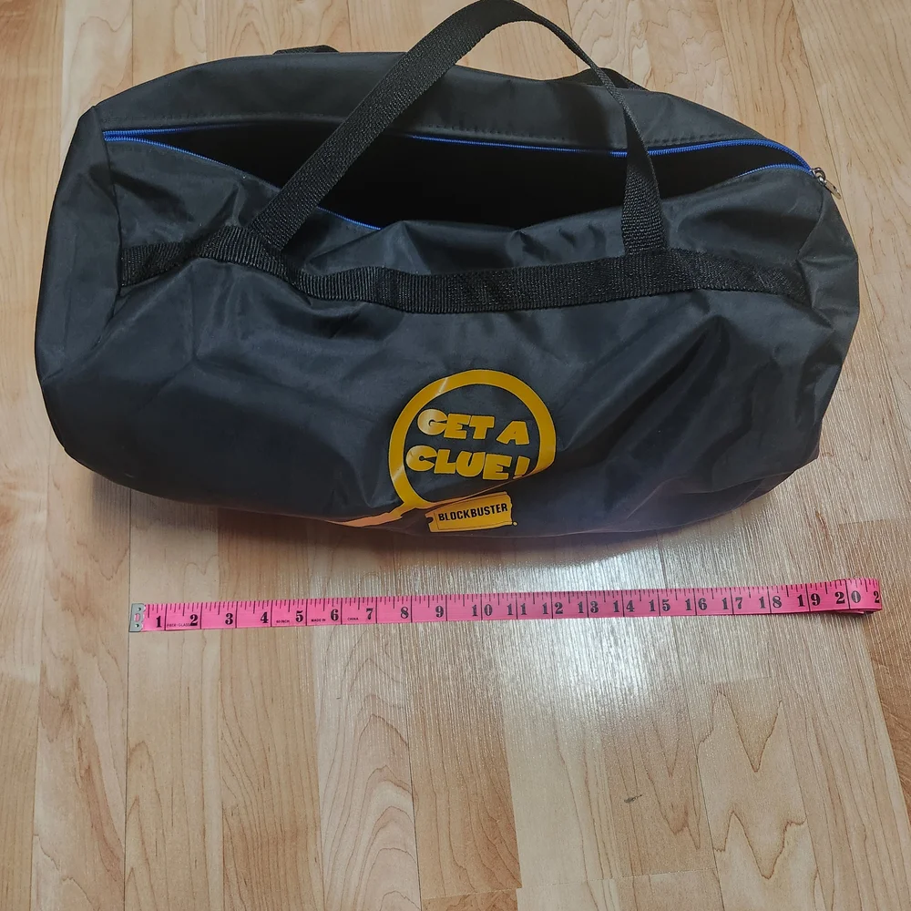 Blockbuster Video Duffle Bag